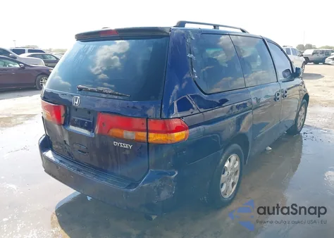 2003 Honda Odyssey Ex z USA, uszkodzony, nr VIN 5FNRL18683B063446
